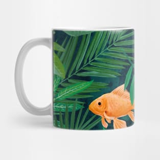 Goldfish in the Jungle Mug